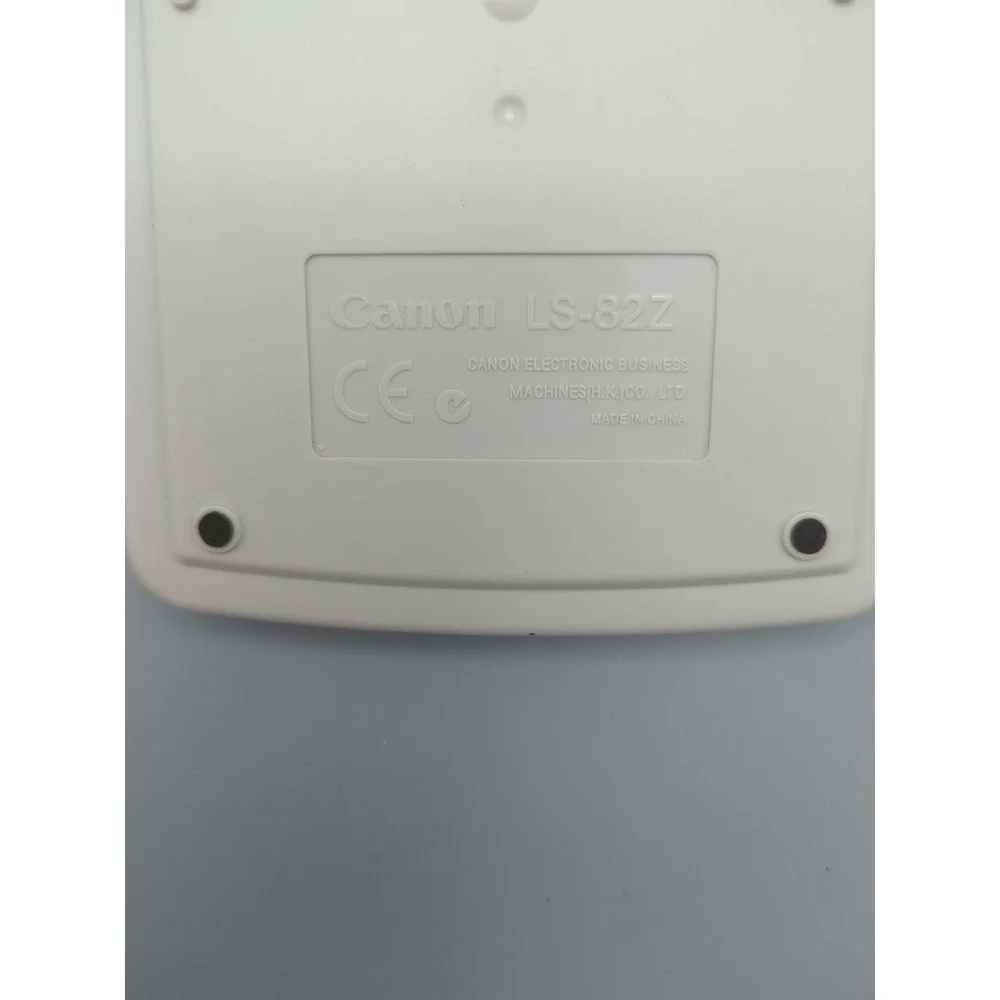 Canon LS82Z Minidesk Calculator Solar and Battery For Parts or not working‎